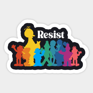Resistance On The Street Sticker
